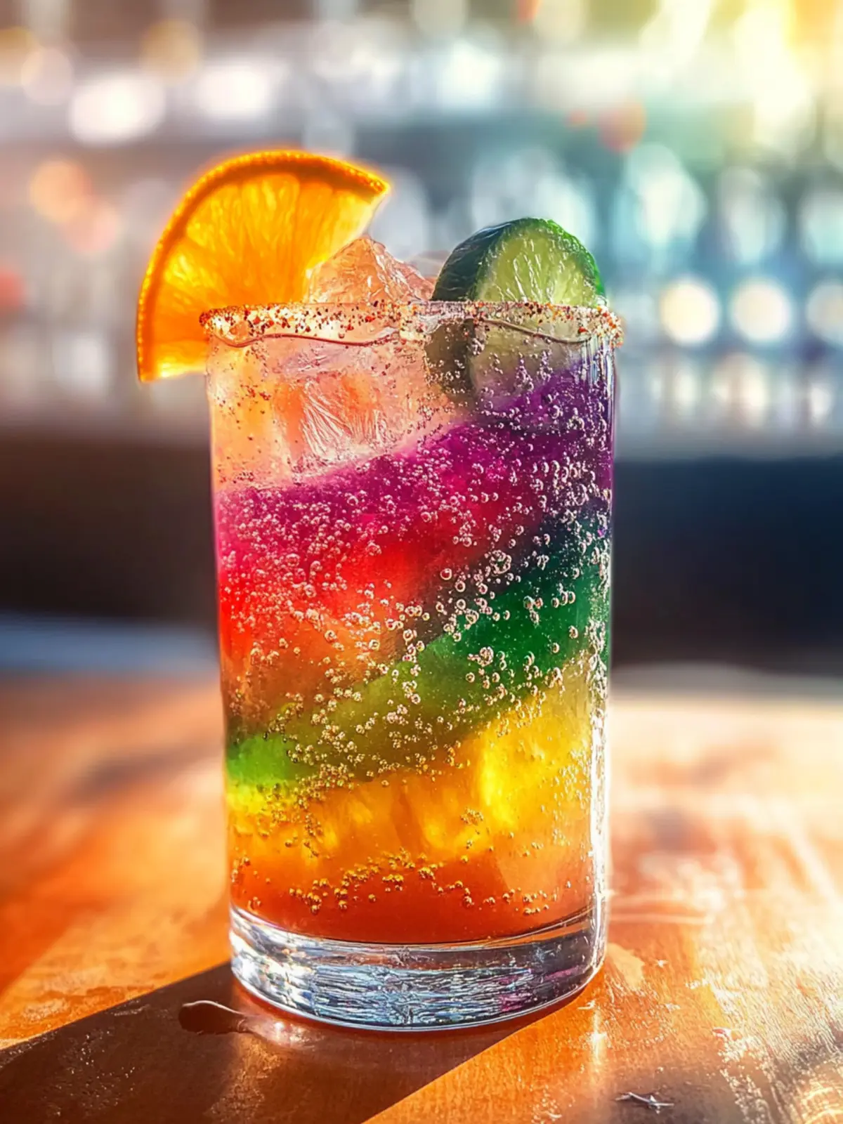 Rainbow Sparkler