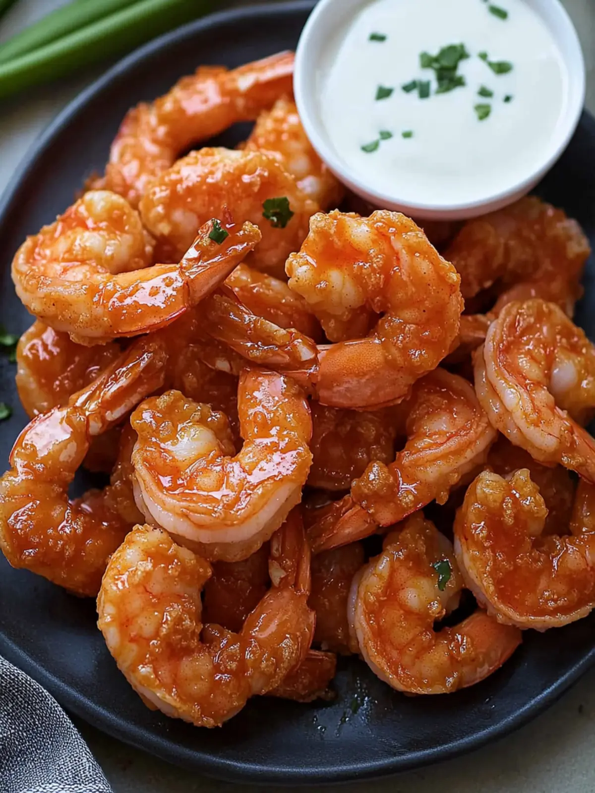 Crispy Buffalo Shrimp