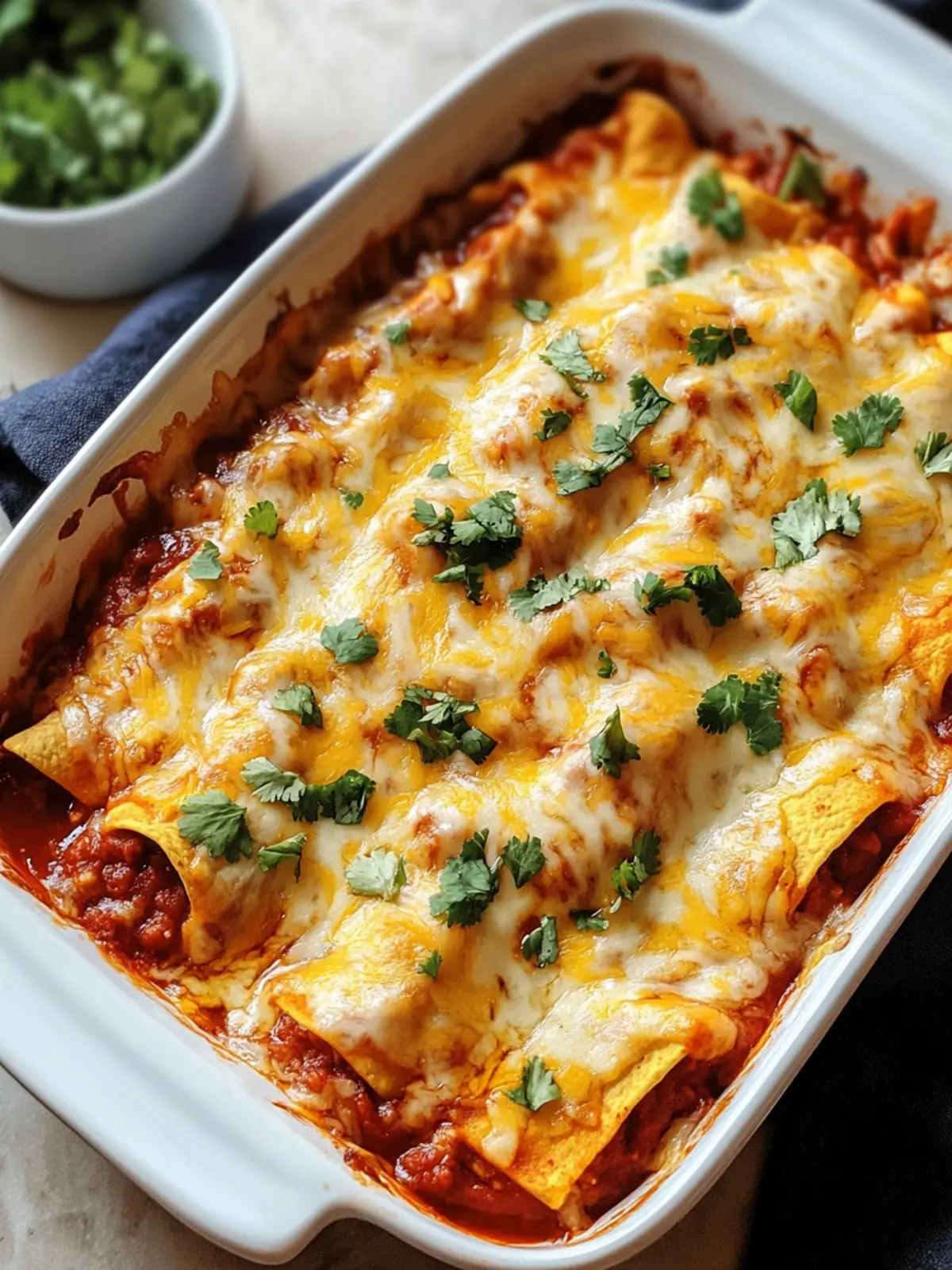 Red Enchilada Casserole