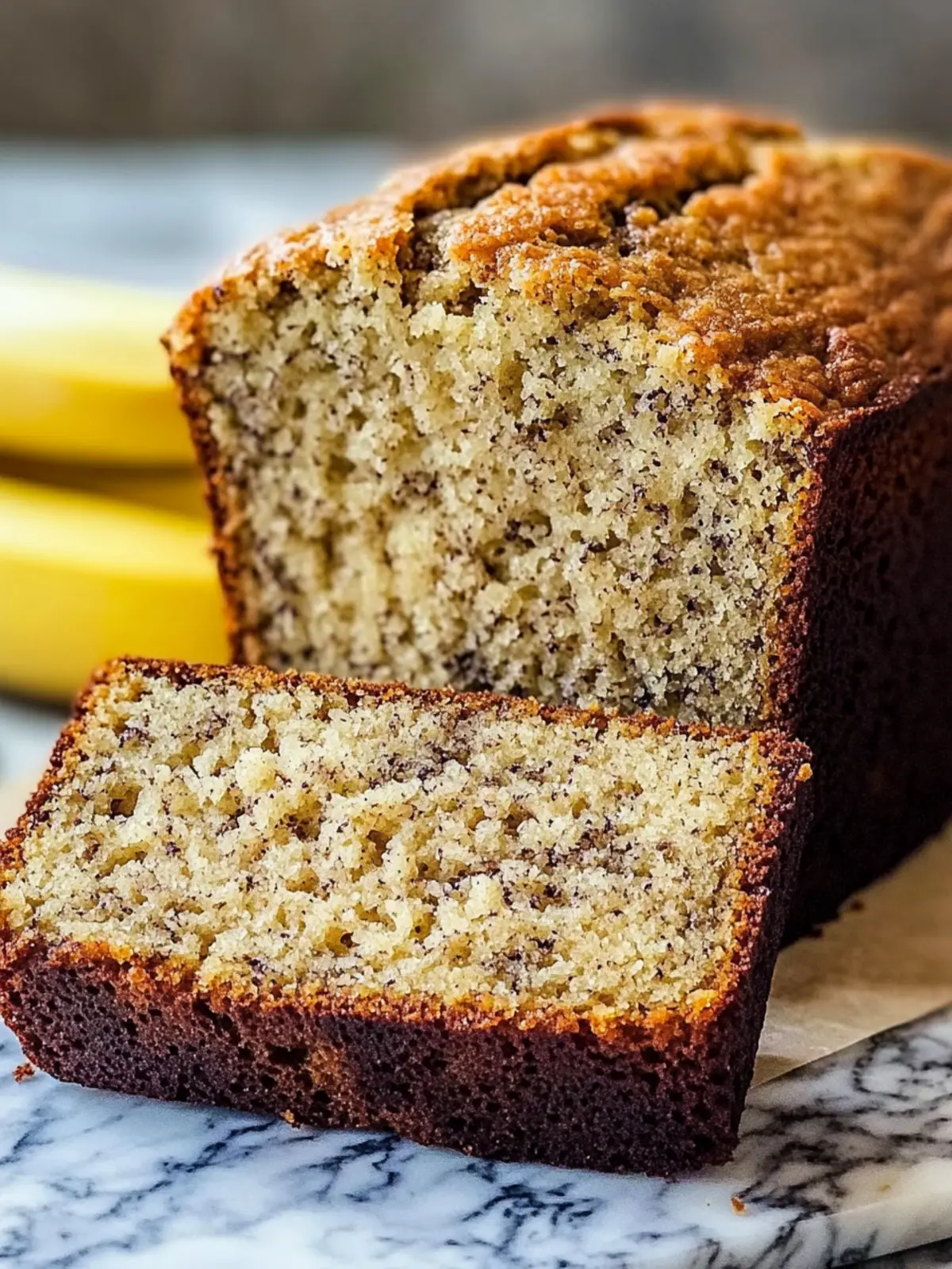 Moist Sweet Banana Bread