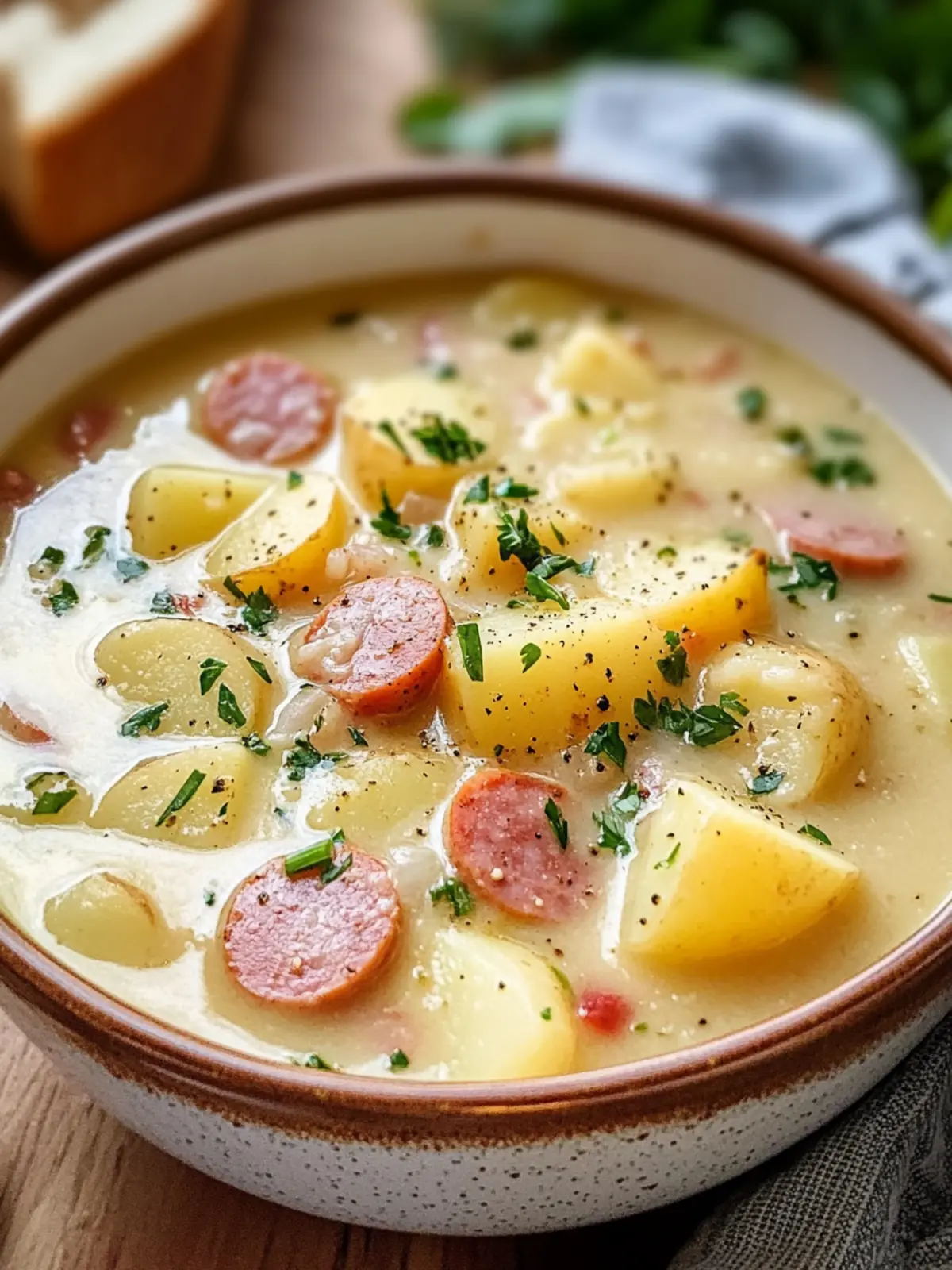 Kielbasa Potato Soup