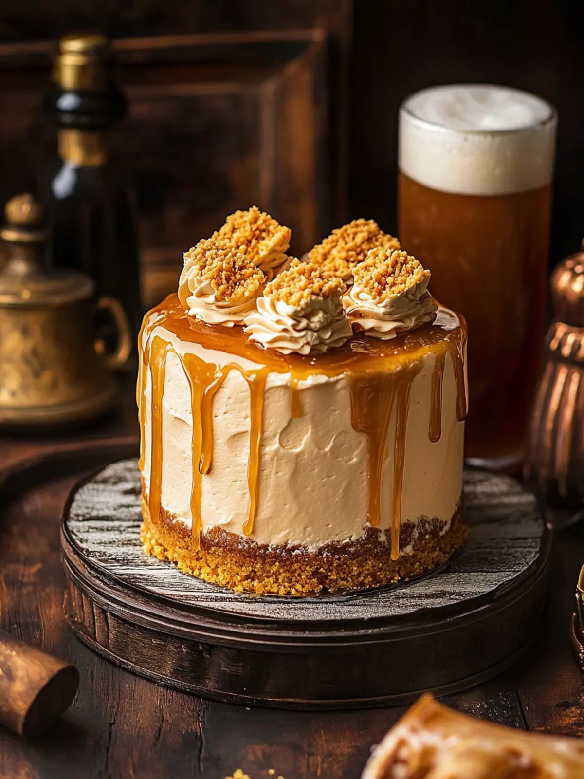 Harry Potter Butterbeer Cake