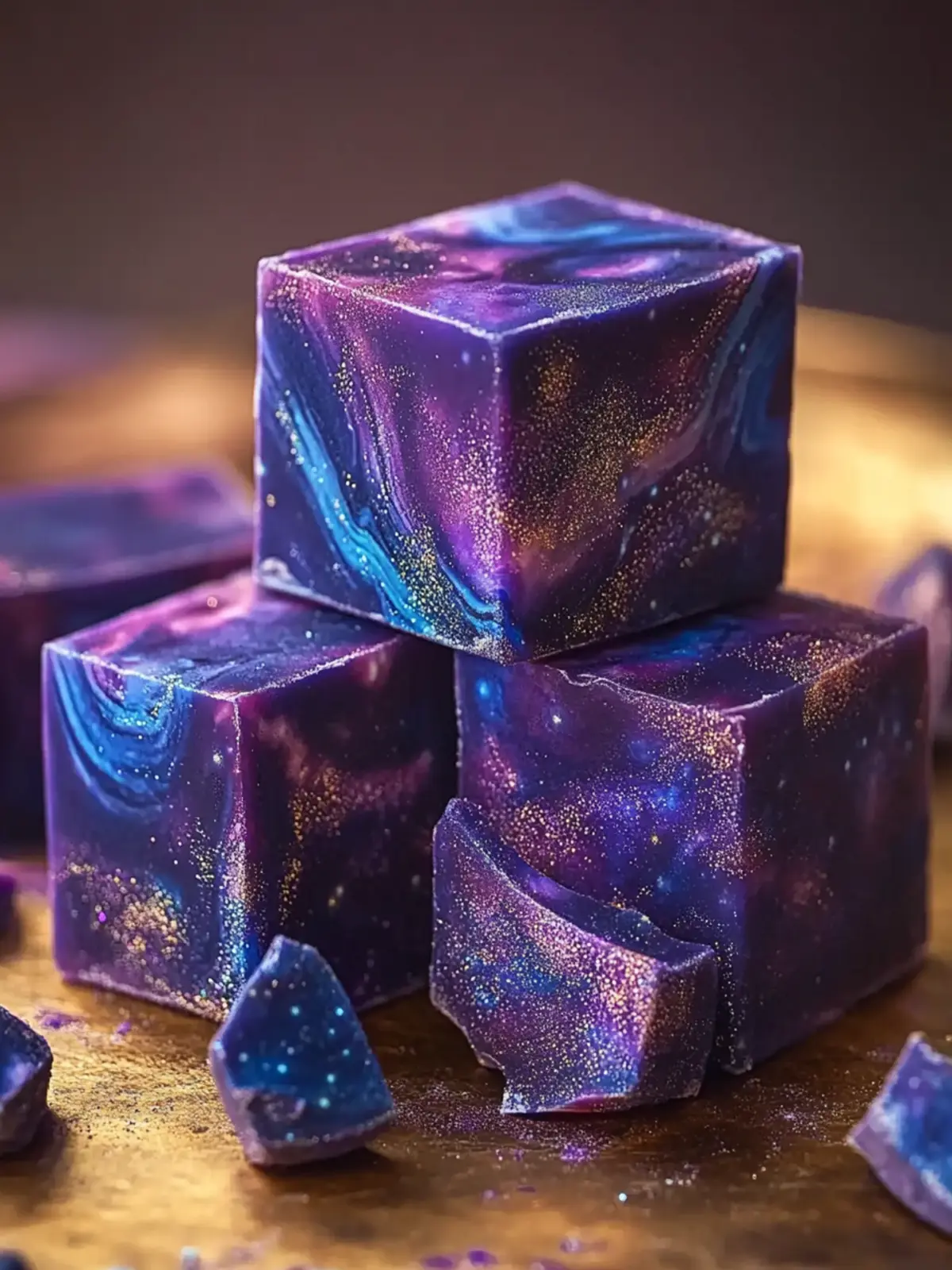 Midnight Galaxy Fudge