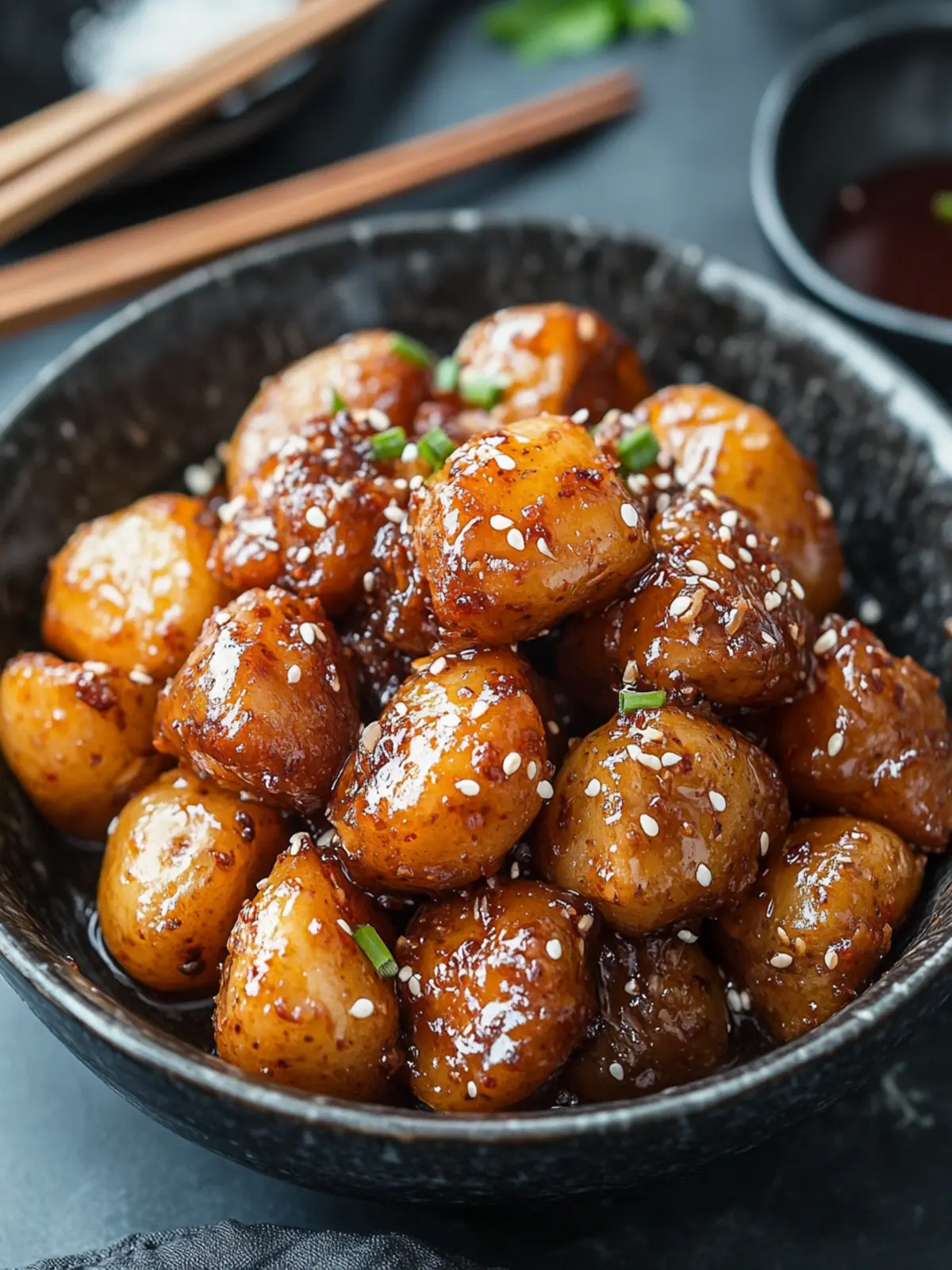 Korean Braised Potatoes (Gamja Jorim)