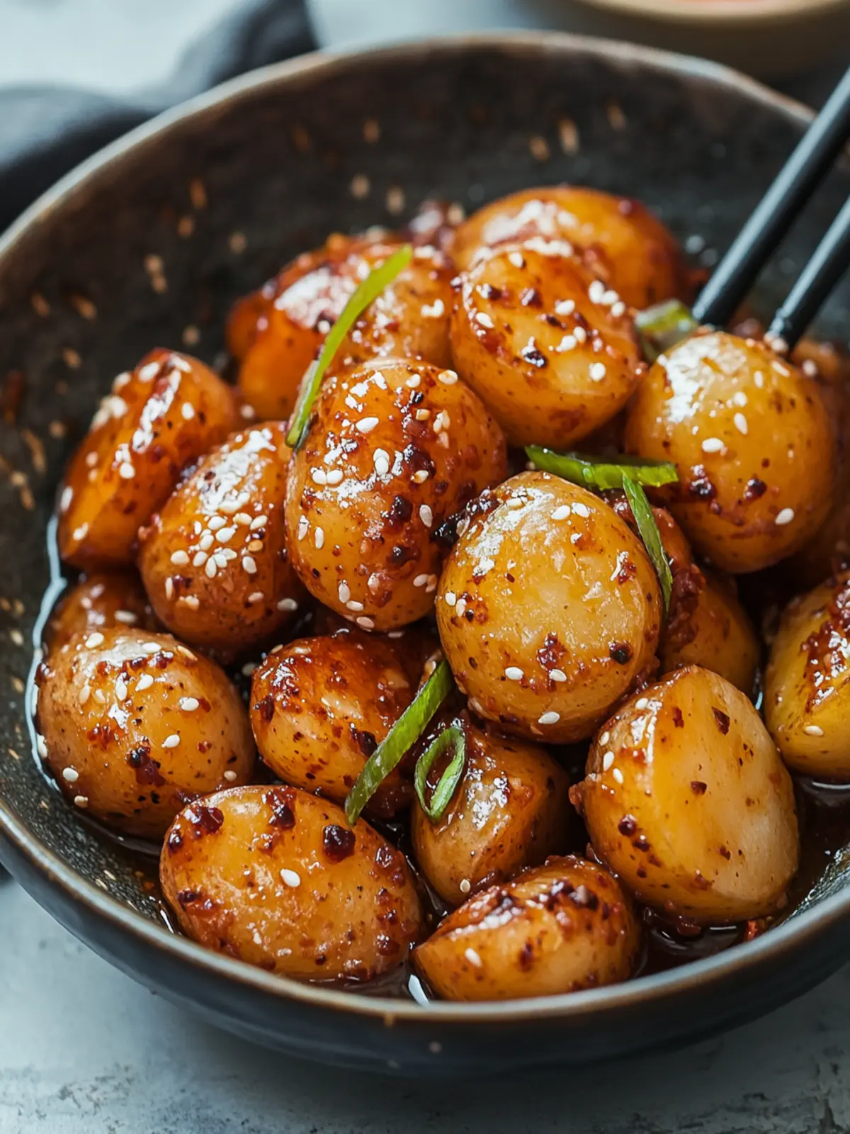 Korean Braised Potatoes (Gamja Jorim)