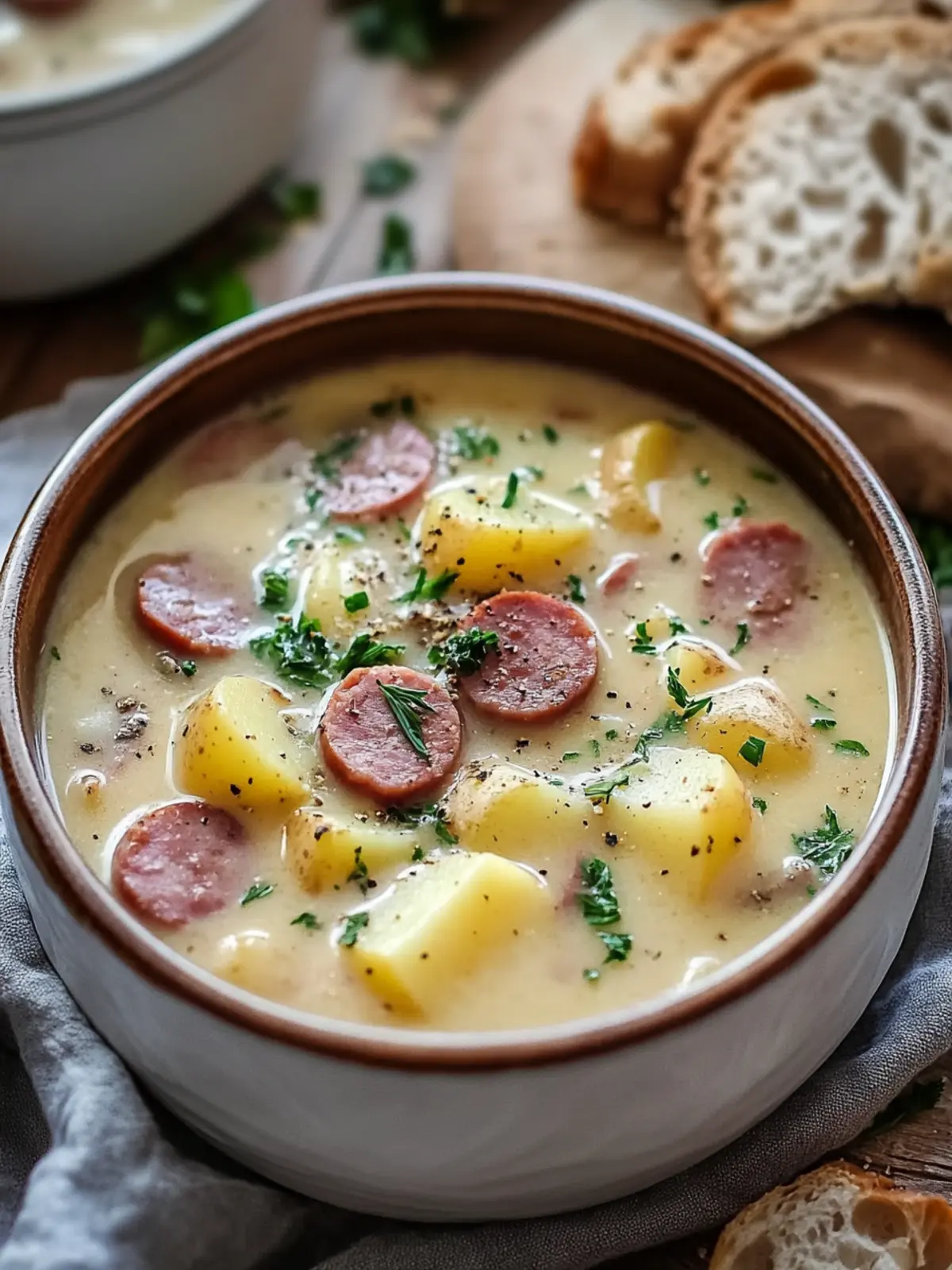 Kielbasa Potato Soup