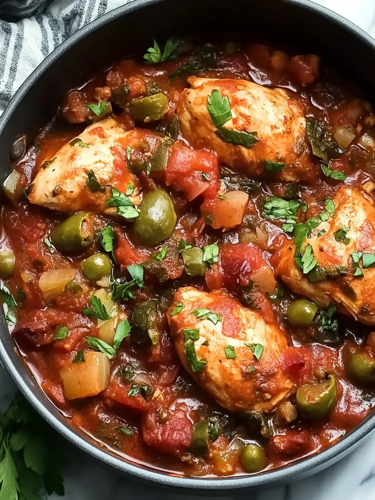 Best Chicken Cacciatore