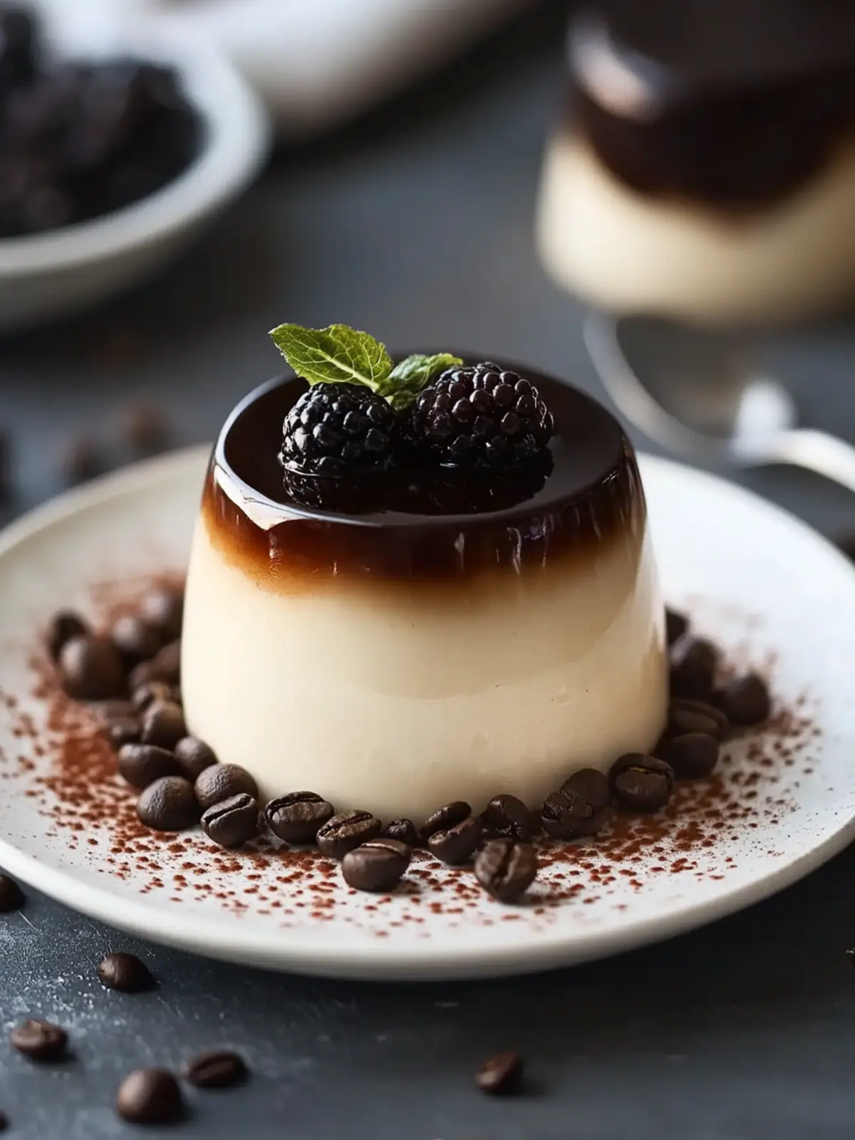 Decadent Coffee Panna Cotta