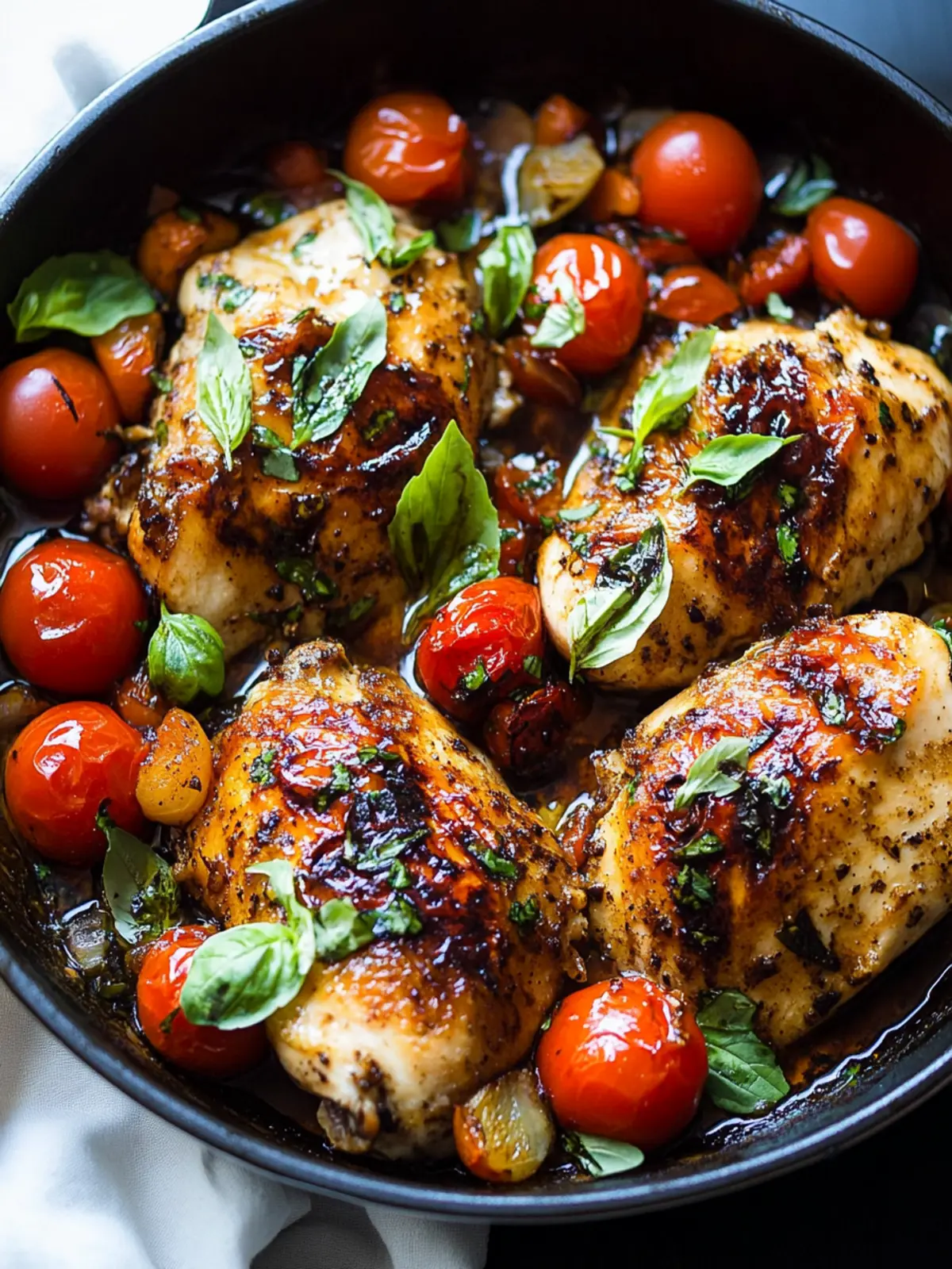 Baked Balsamic Chicken
