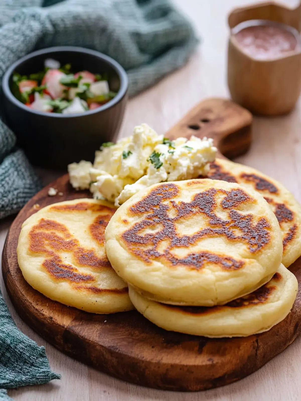 Arepas Con Queso