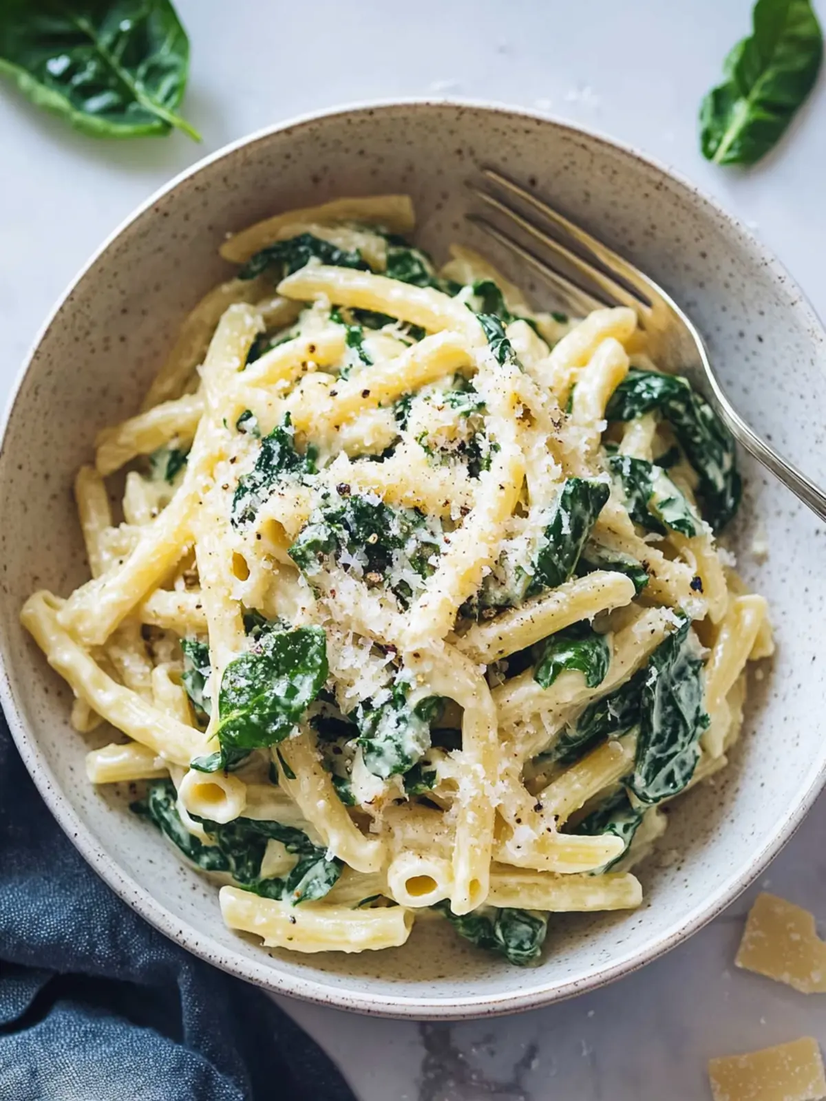 Pasta with Spinach