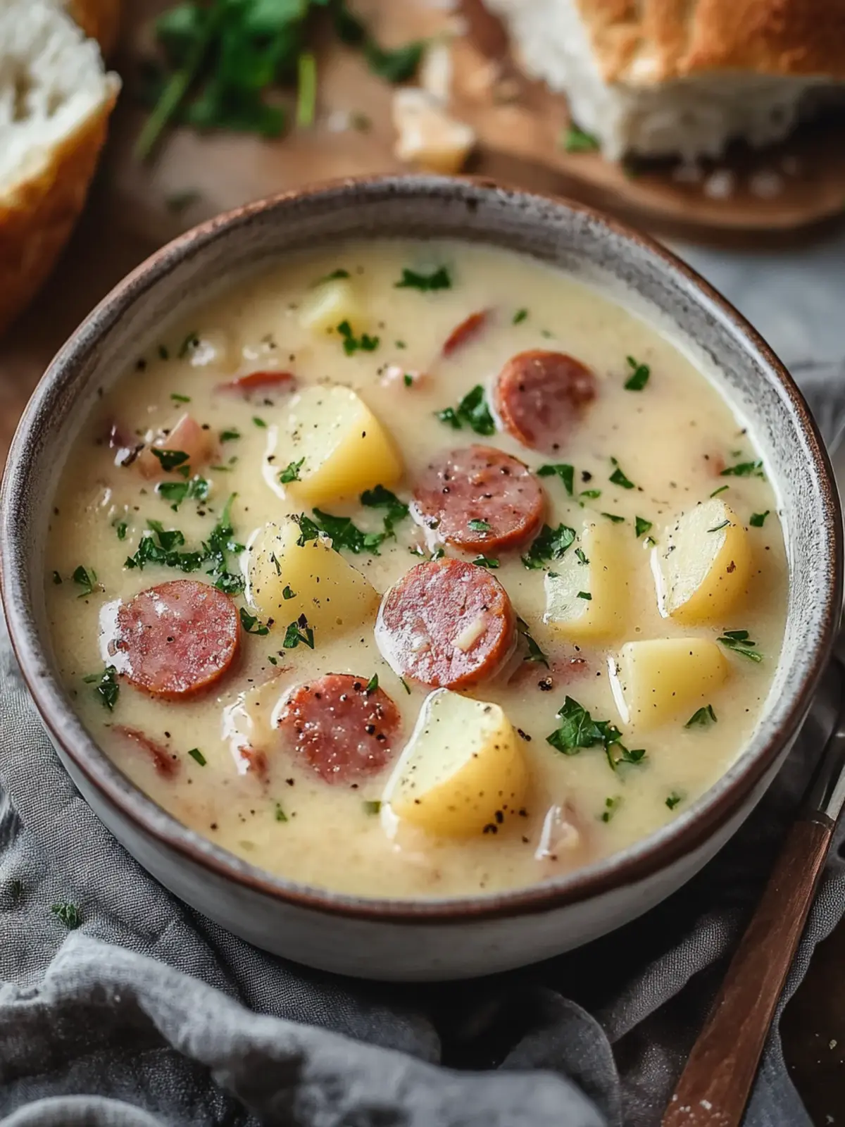 Kielbasa Potato Soup