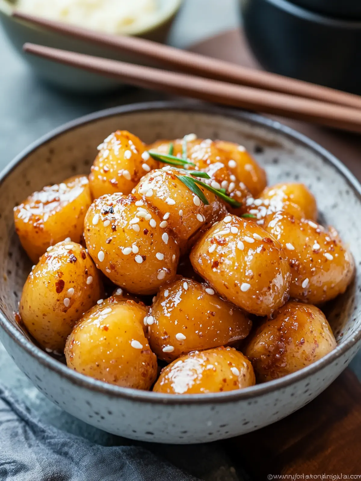 Korean Braised Potatoes (Gamja Jorim)