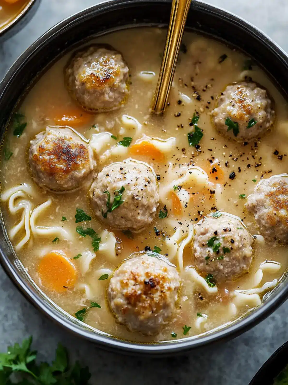 Swedish Meatball Soup