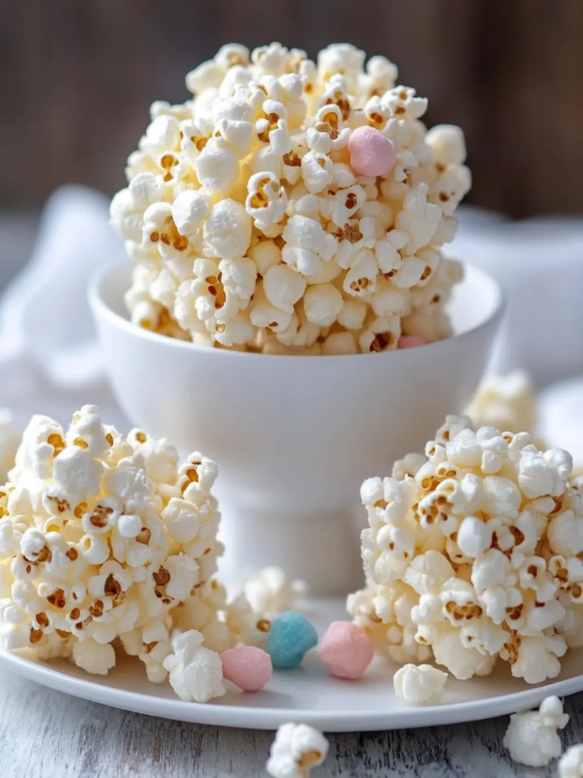 Marshmallow Popcorn Balls