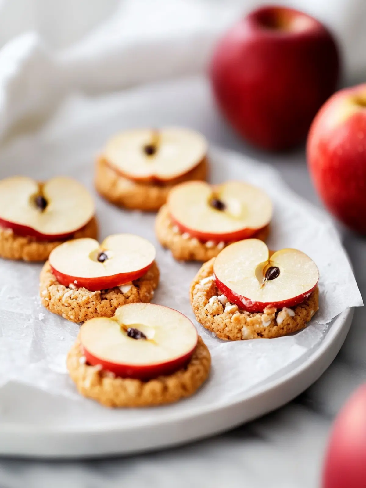 Apple Cookie Snacks