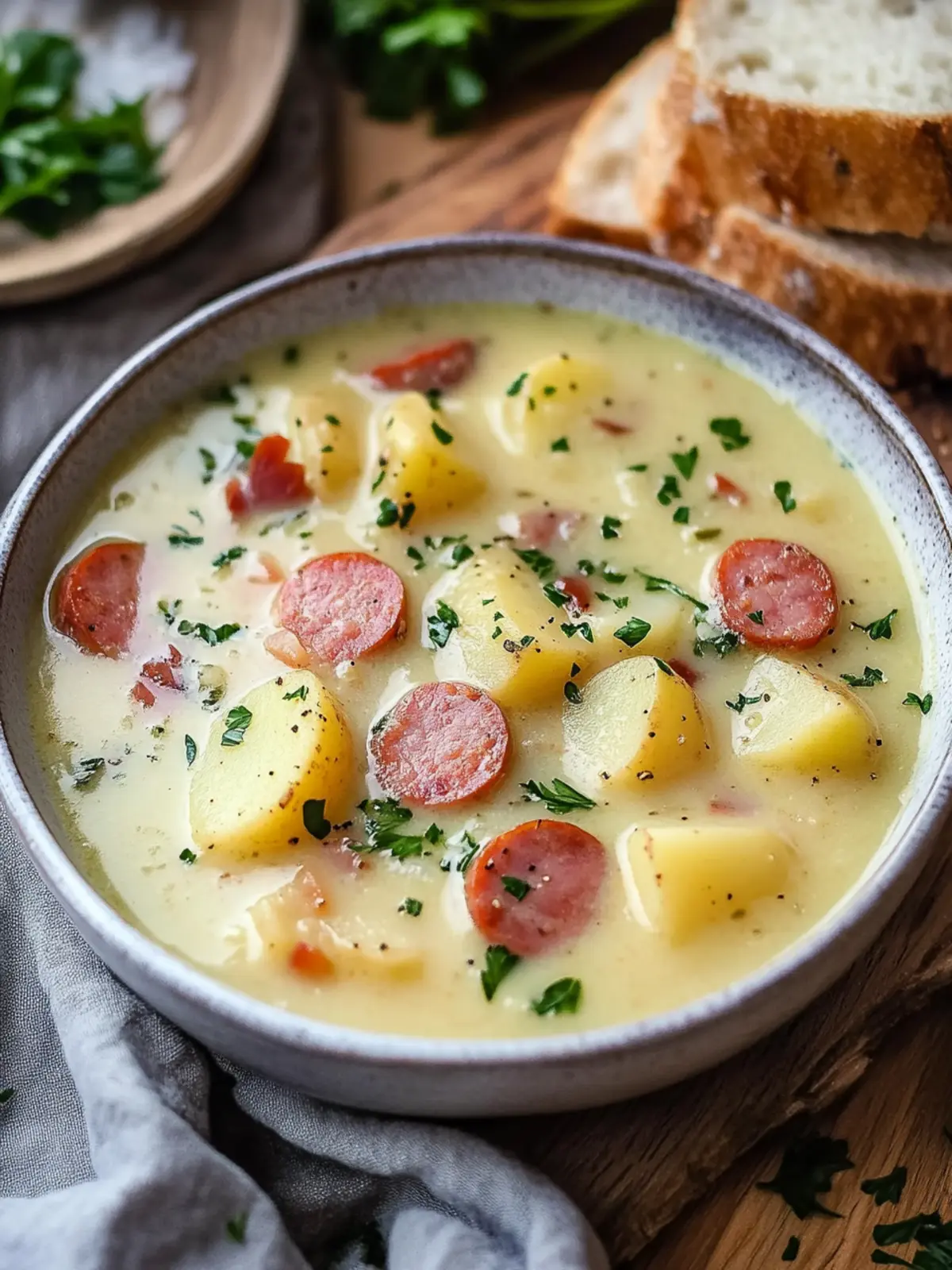 Kielbasa Potato Soup