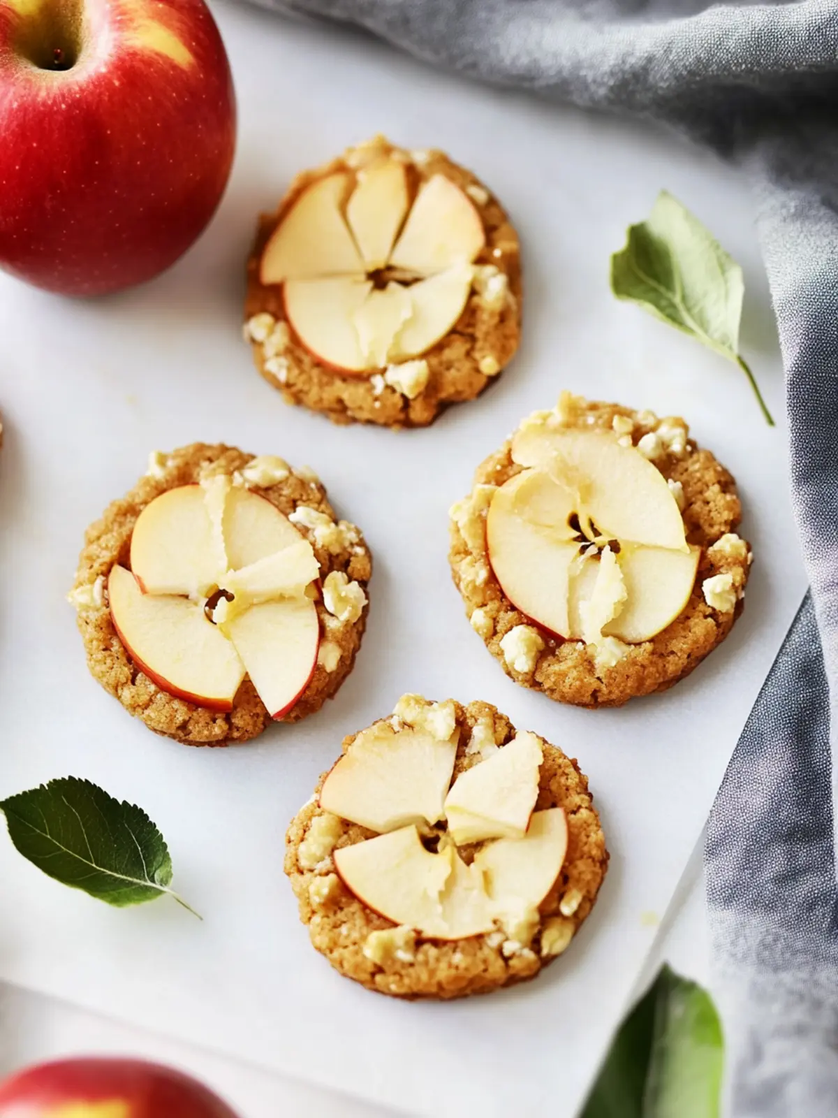 Apple Cookie Snacks