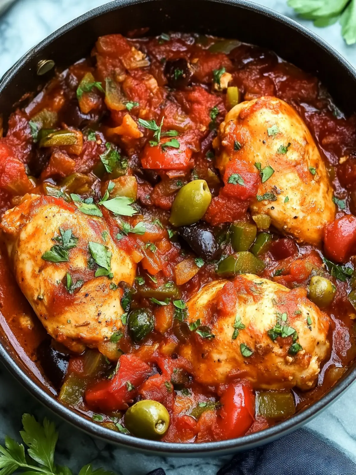 Best Chicken Cacciatore