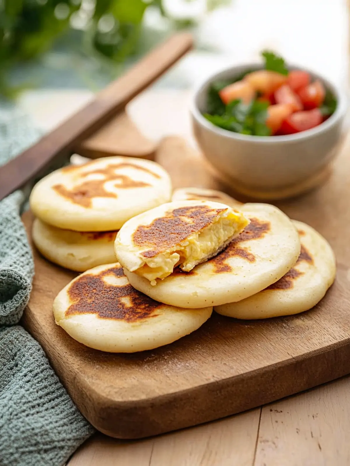 Arepas Con Queso