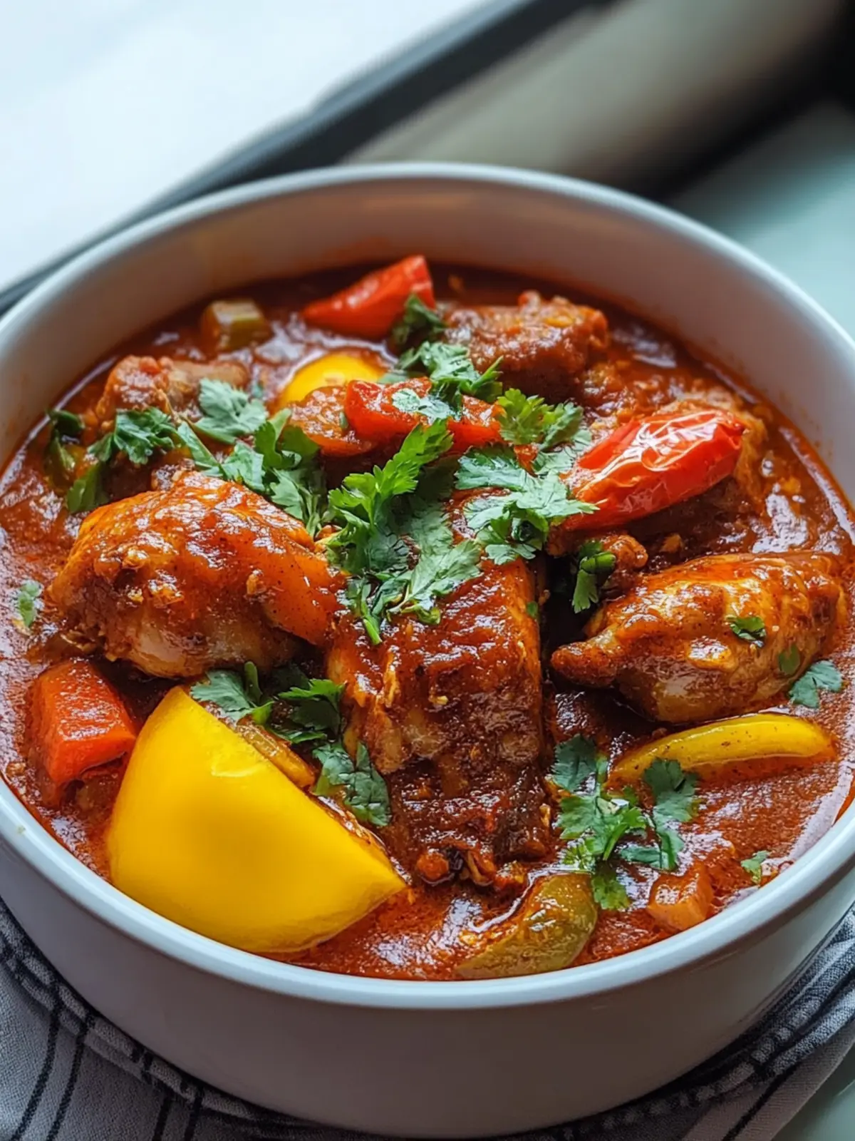 Fiery Nigerian Chicken Stew