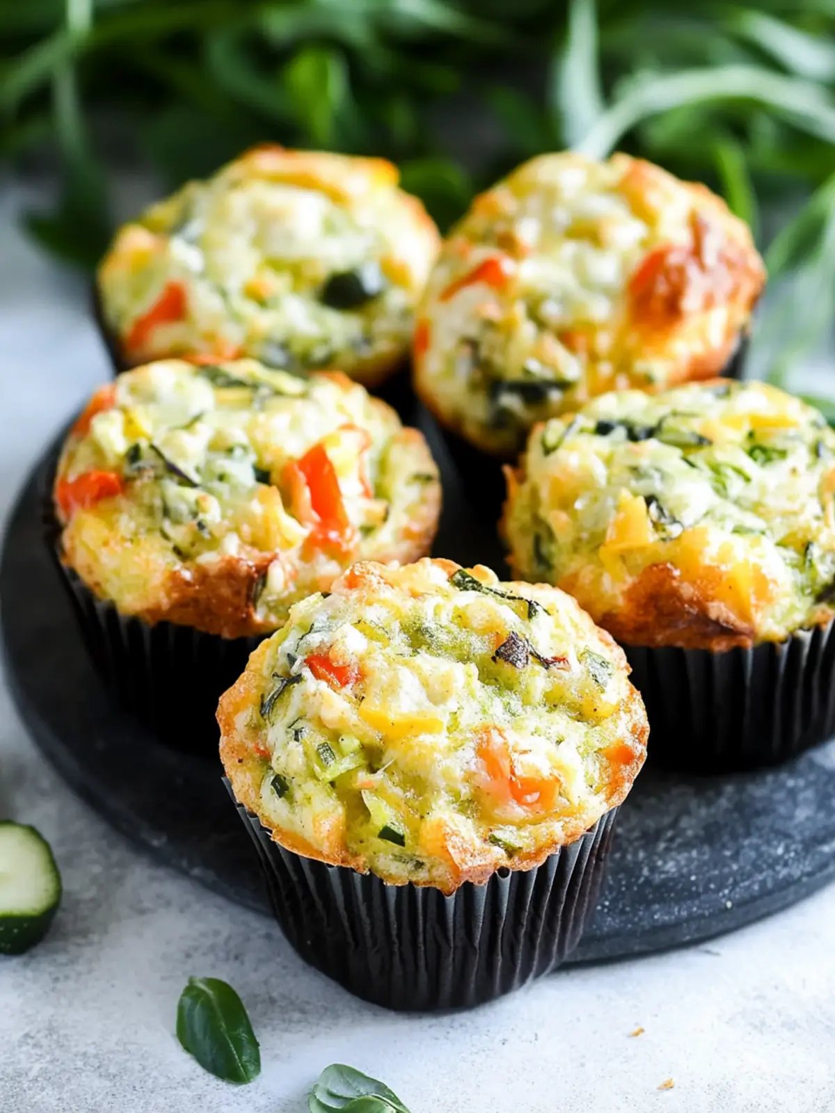 Savory Veggie Muffins