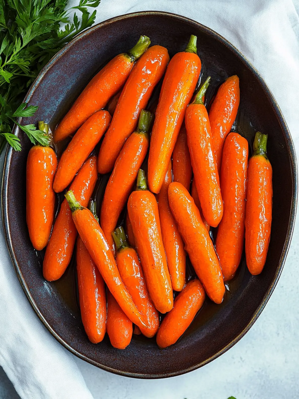 Brown Sugar Glazed Carrots