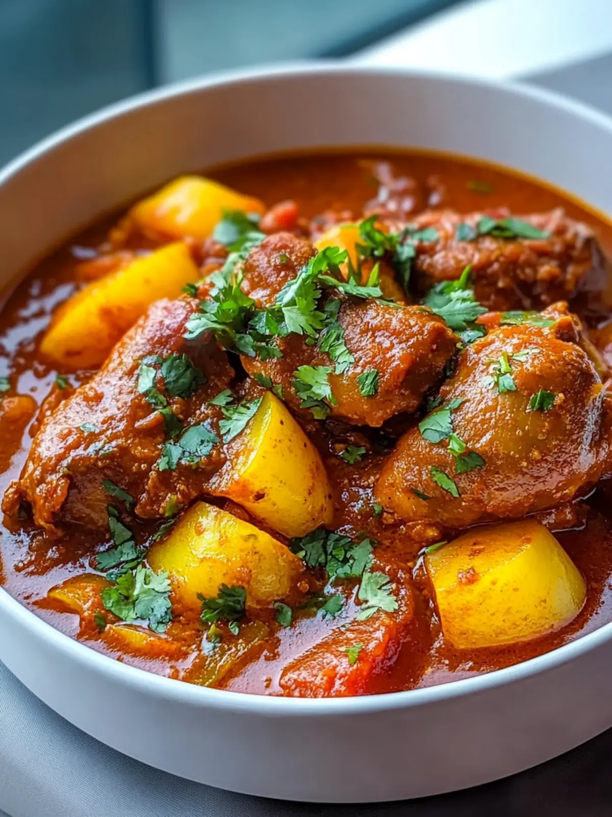 Fiery Nigerian Chicken Stew