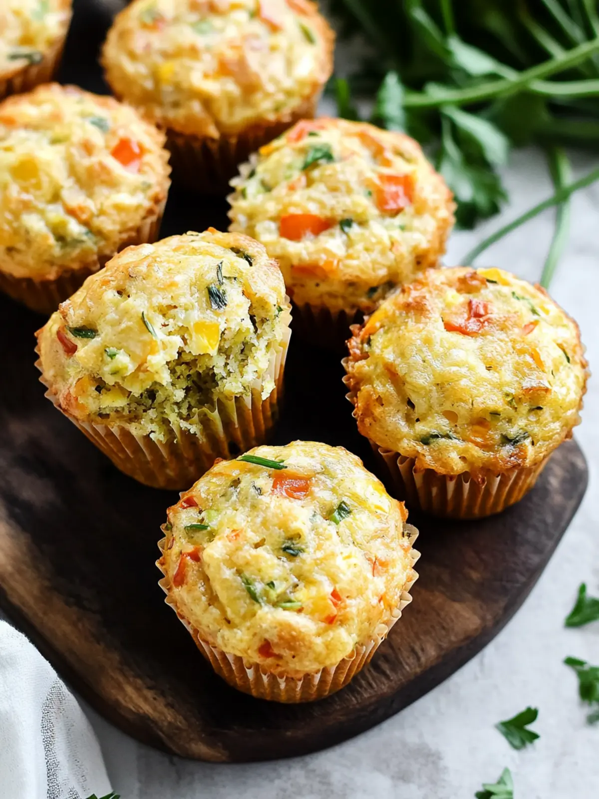 Savory Veggie Muffins