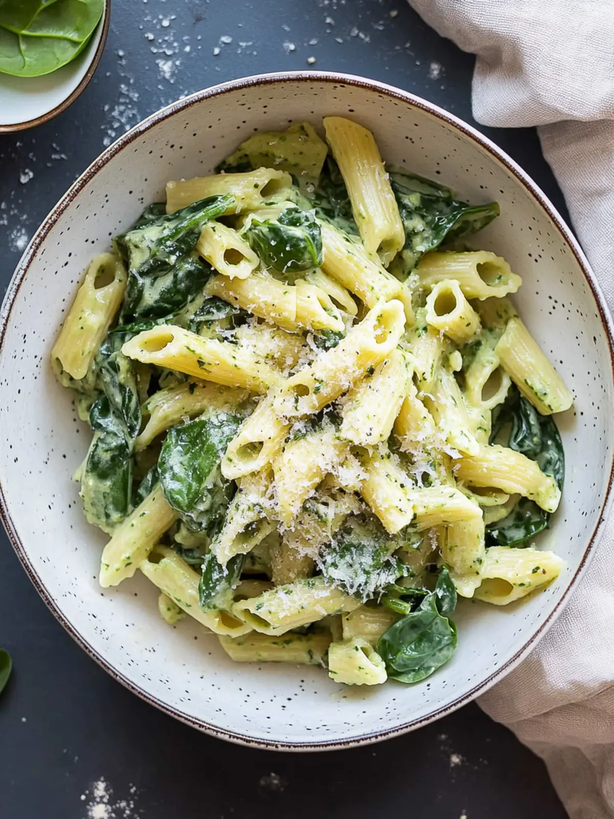 Pasta with Spinach
