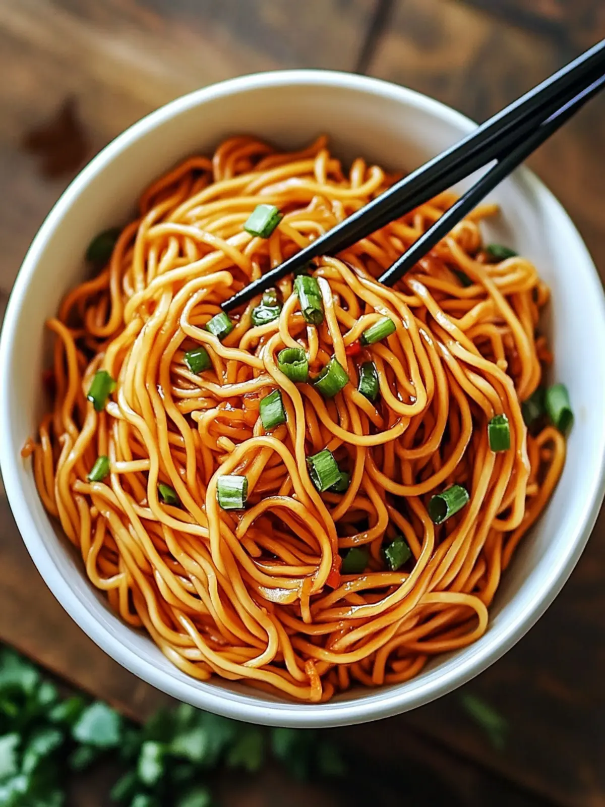 Savory Plain Lo Mein Noodles