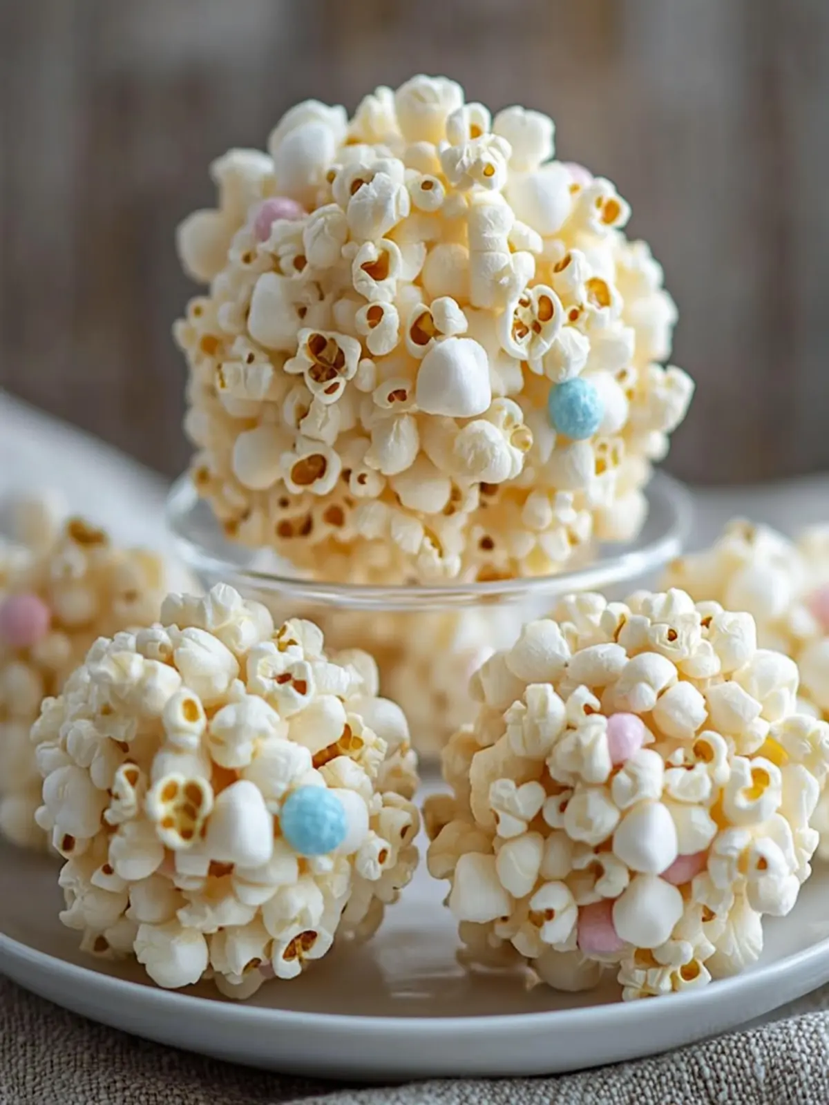 Marshmallow Popcorn Balls