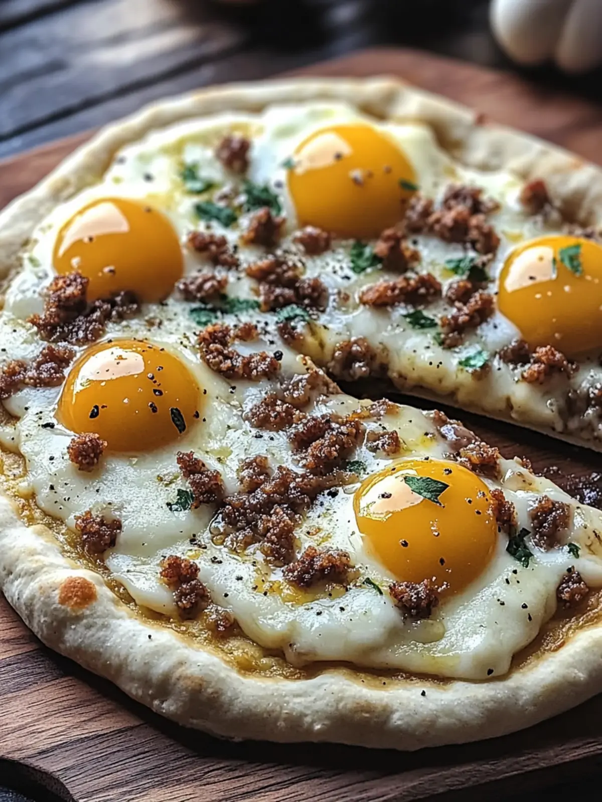 Biscuits and Gravy Breakfast Pizza
