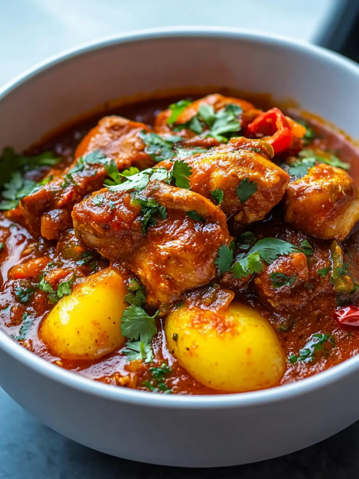 Fiery Nigerian Chicken Stew