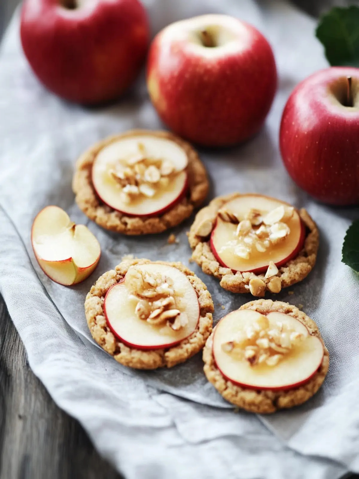 Apple Cookie Snacks