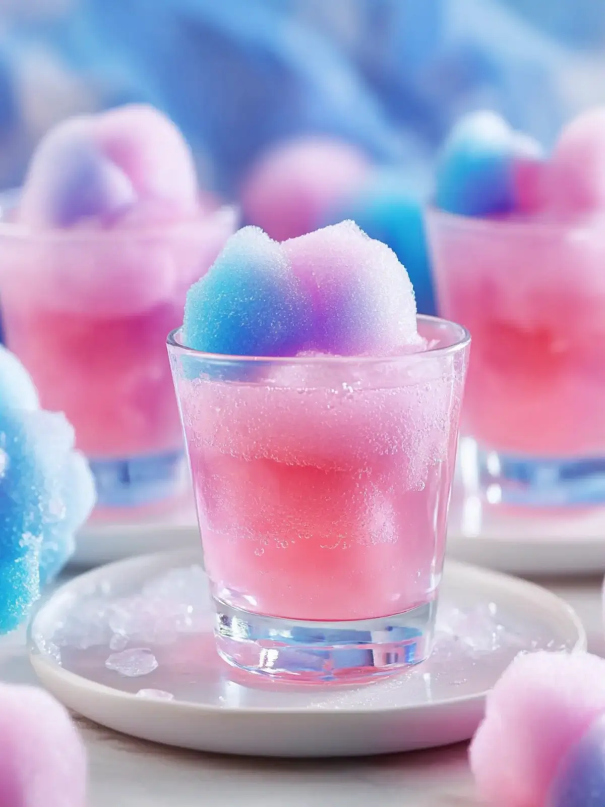 Cotton Candy Jello Shots