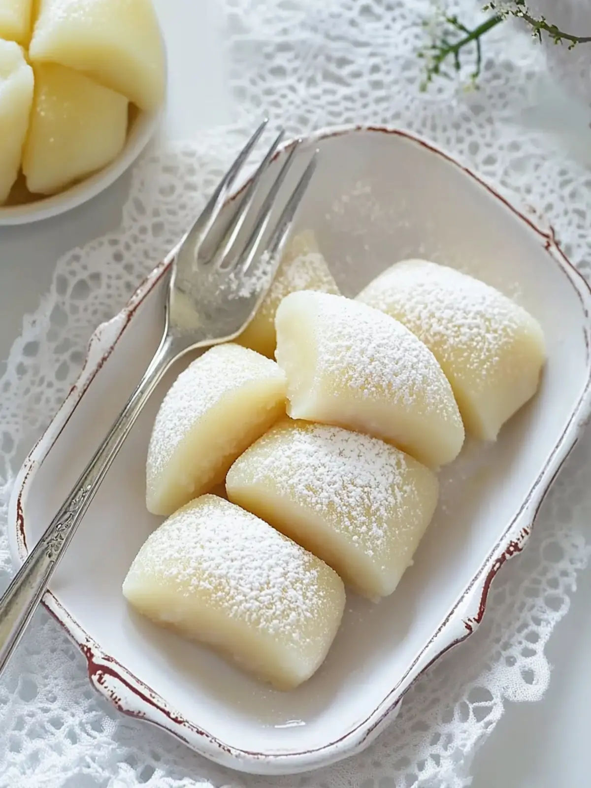 Pan-Fried Fresh Milk Mochi