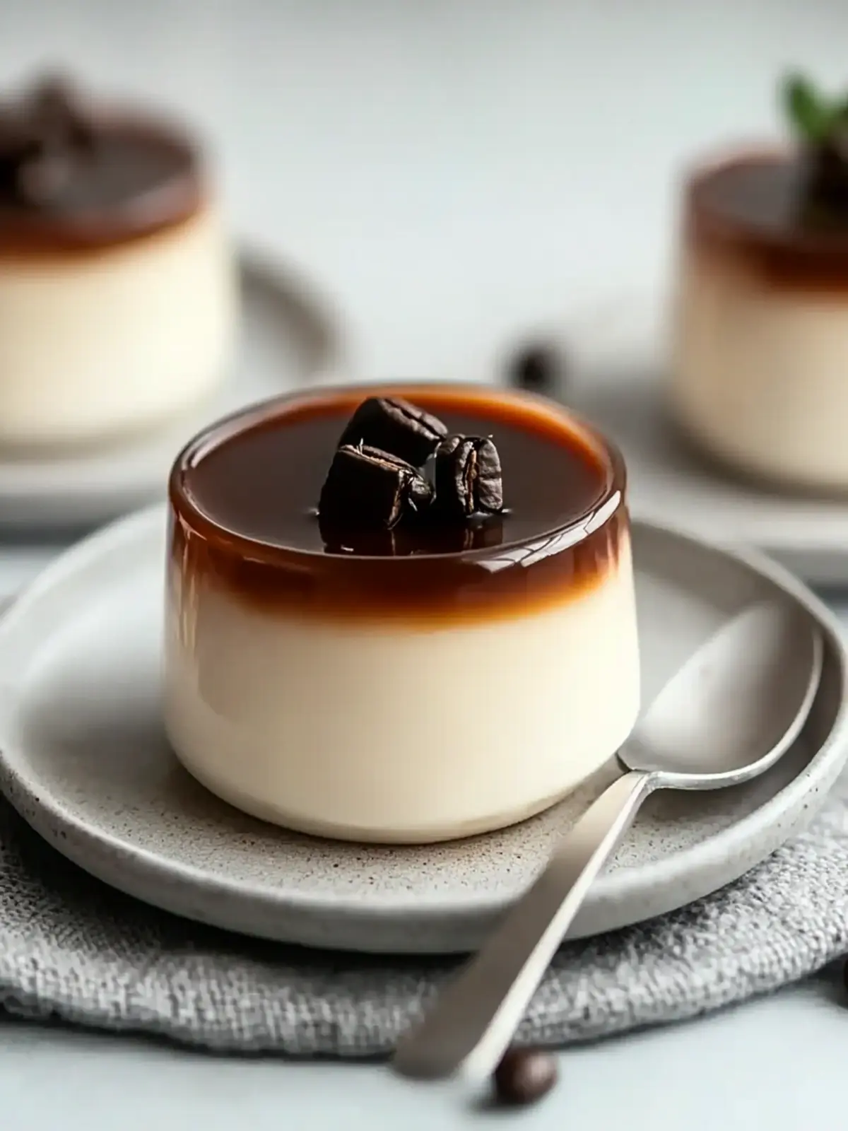 Vietnamese Coffee Panna Cotta
