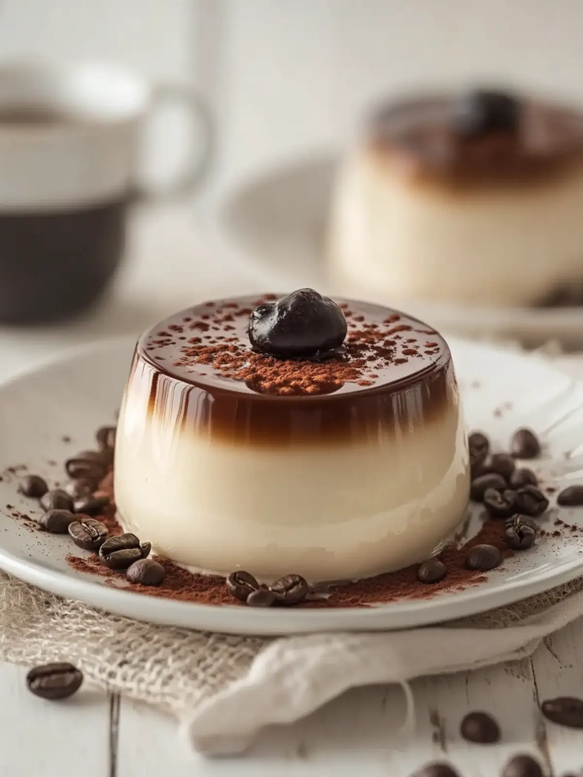Decadent Coffee Panna Cotta