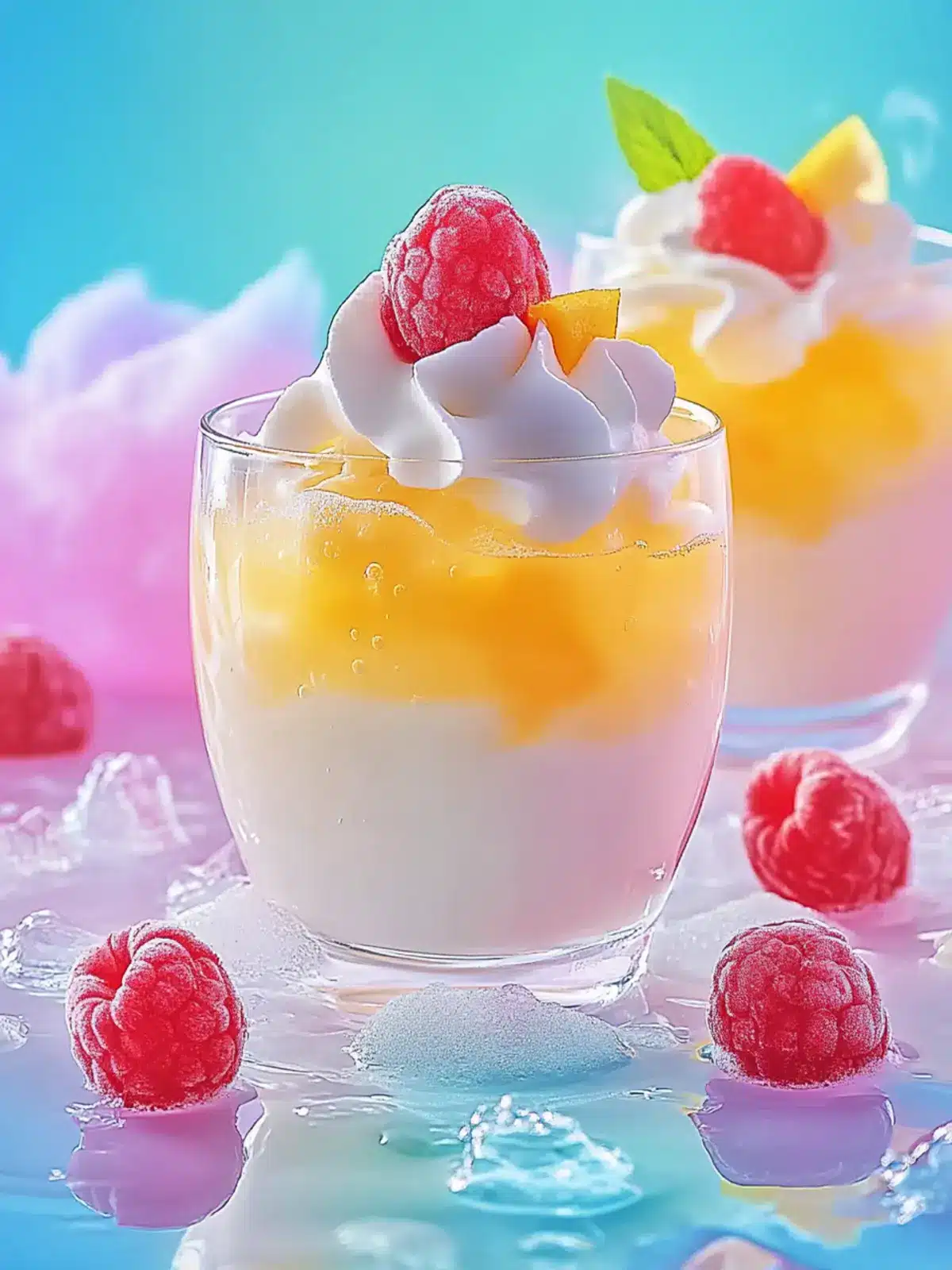 Fluffy Bird’s Milk Jello