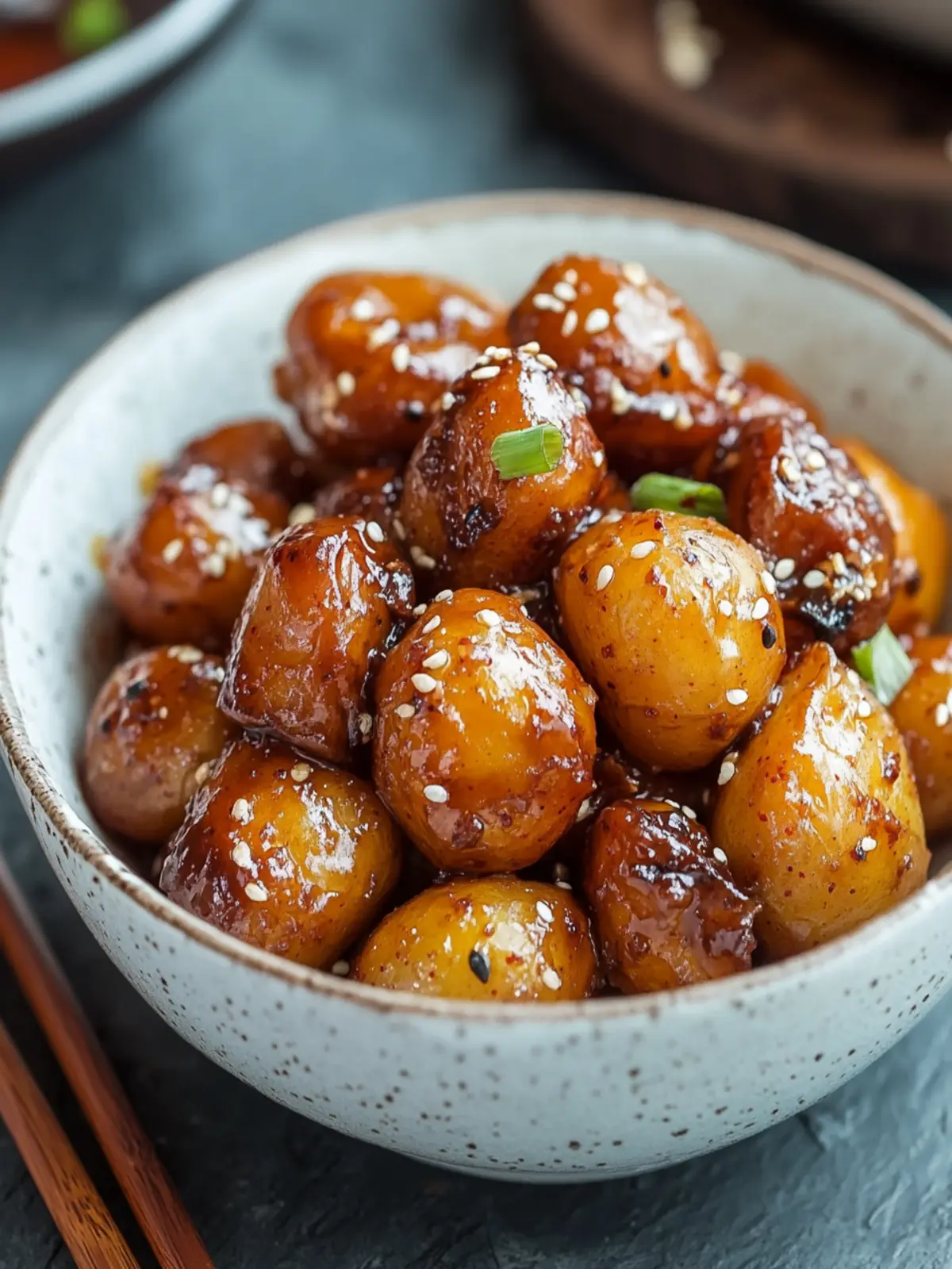 Korean Braised Potatoes (Gamja Jorim)