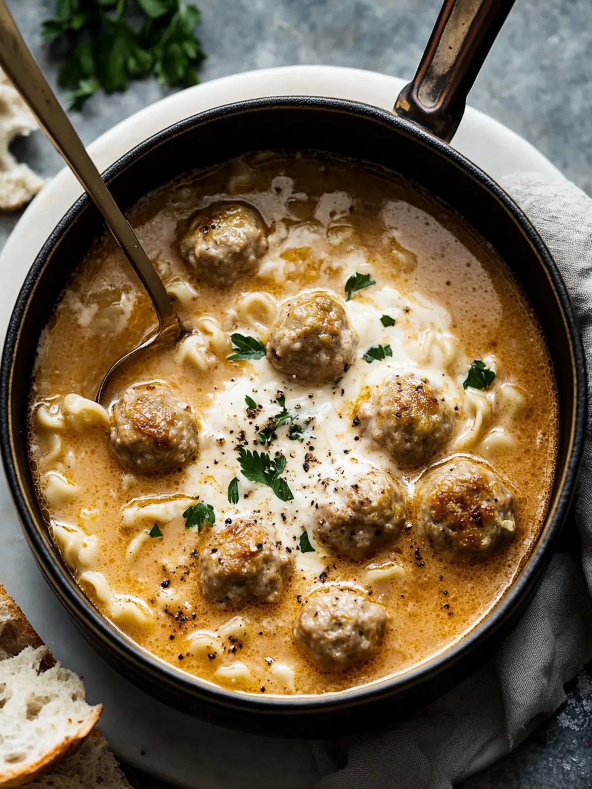 Swedish Meatball Soup