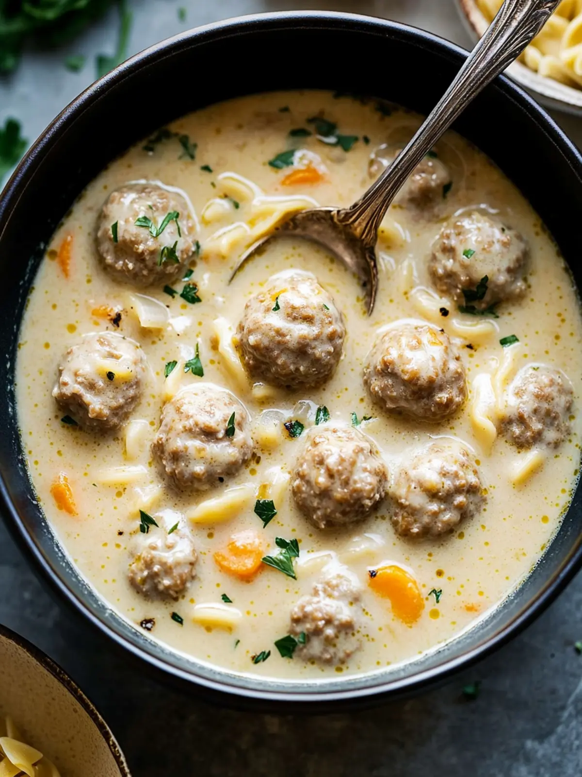Swedish Meatball Soup
