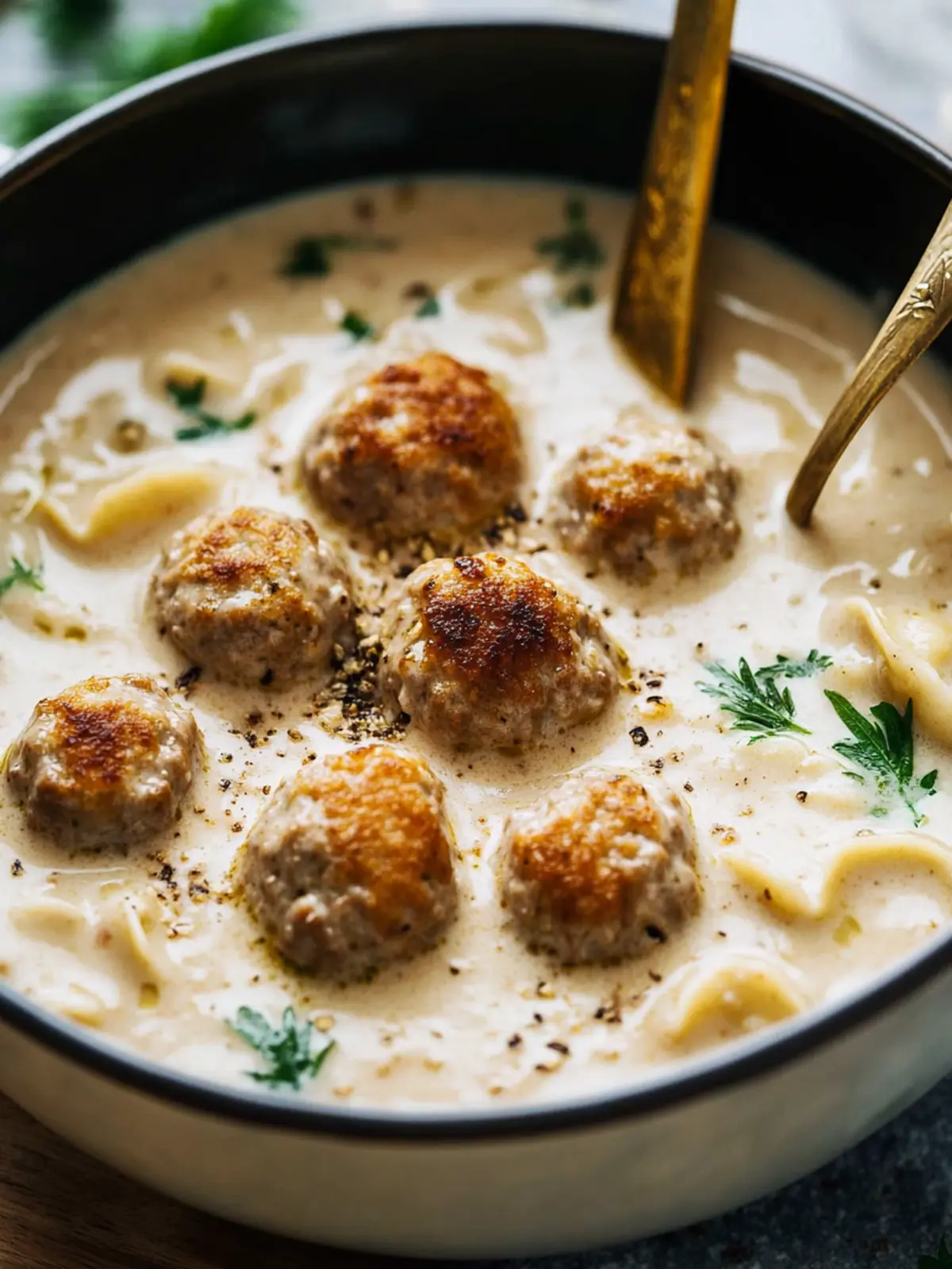 Swedish Meatball Soup