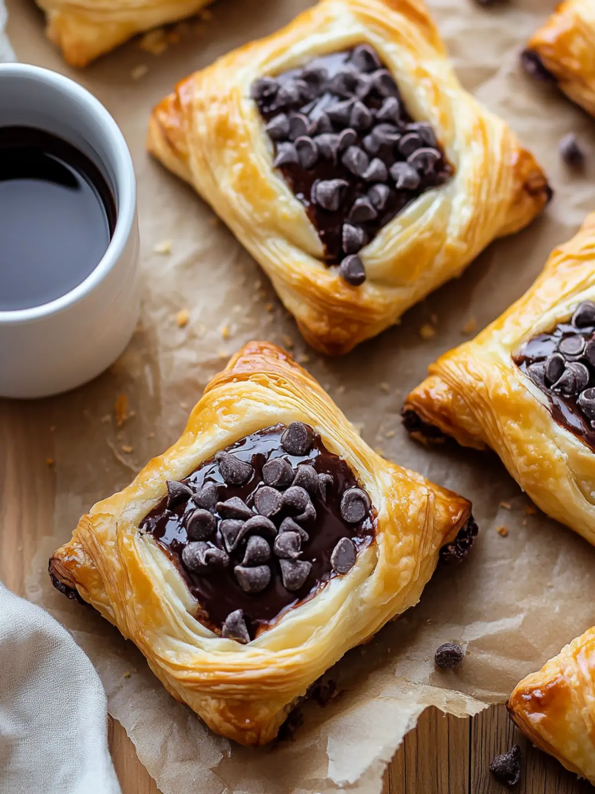 Chocolate Cream Cheese Danish