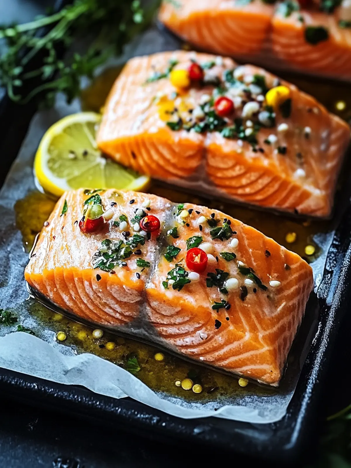 Sweet and Savory Salmon Marinade