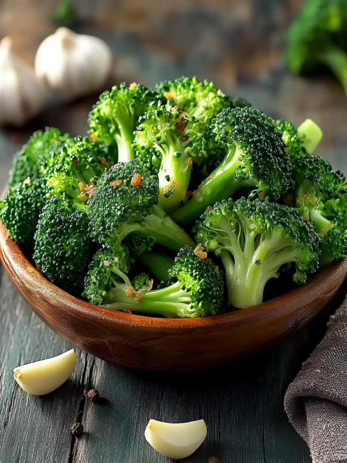 Crispy Broccoli Garlic