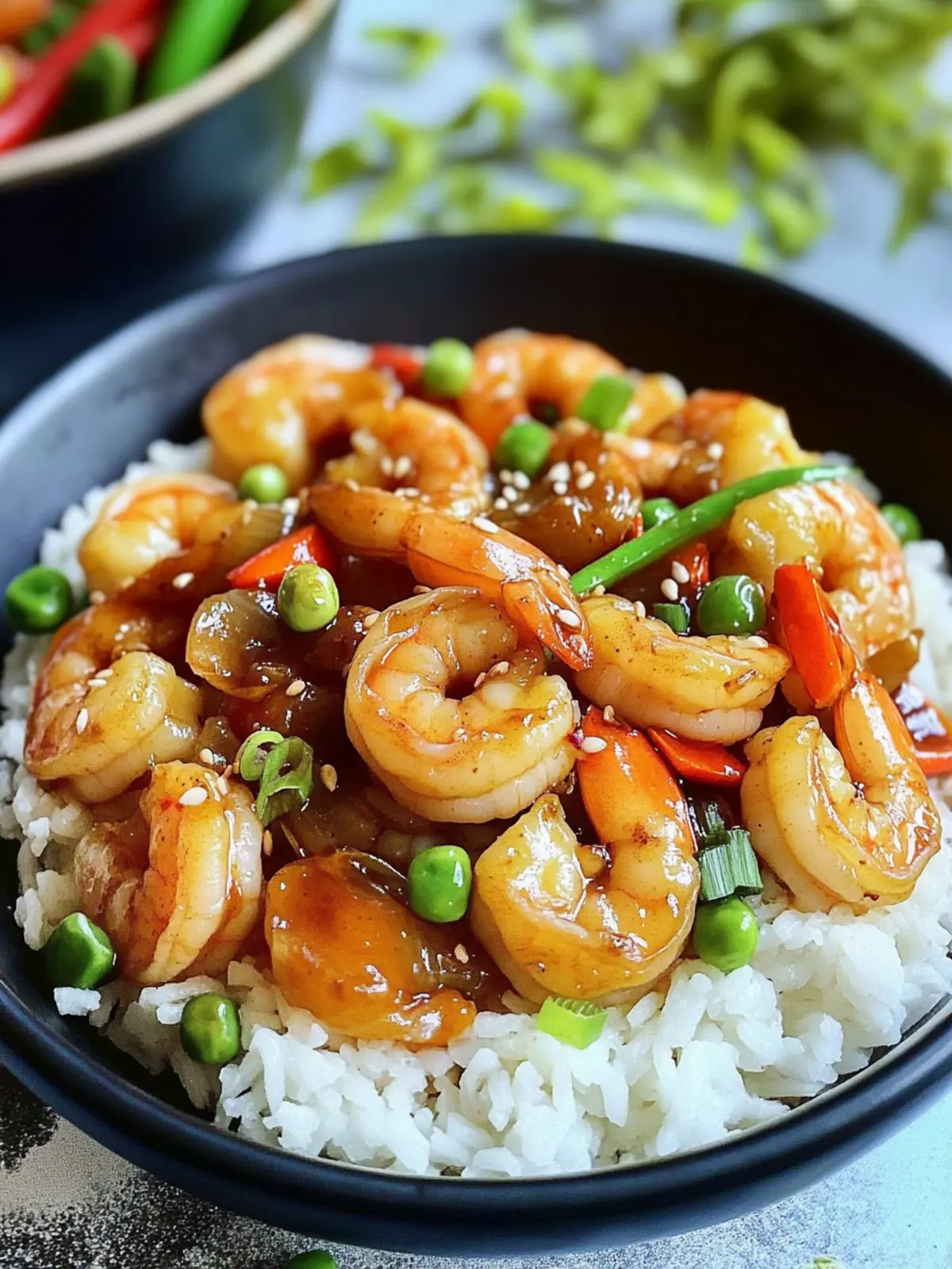 Teriyaki Shrimp Stir Fry