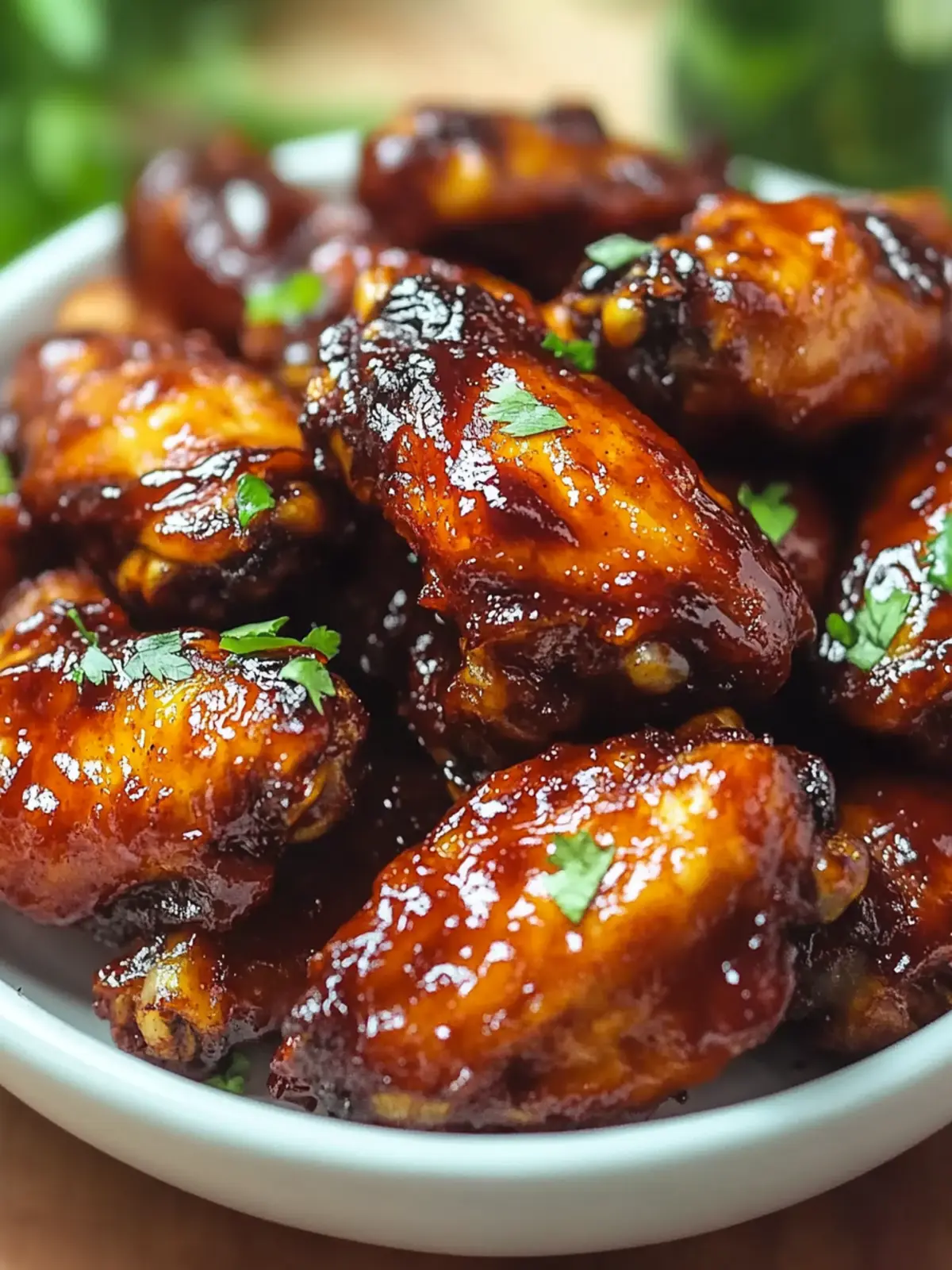 Easy Honey Barbecue Chicken Wings
