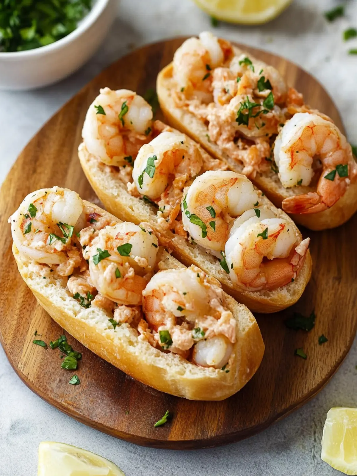 Buttery Shrimp Rolls